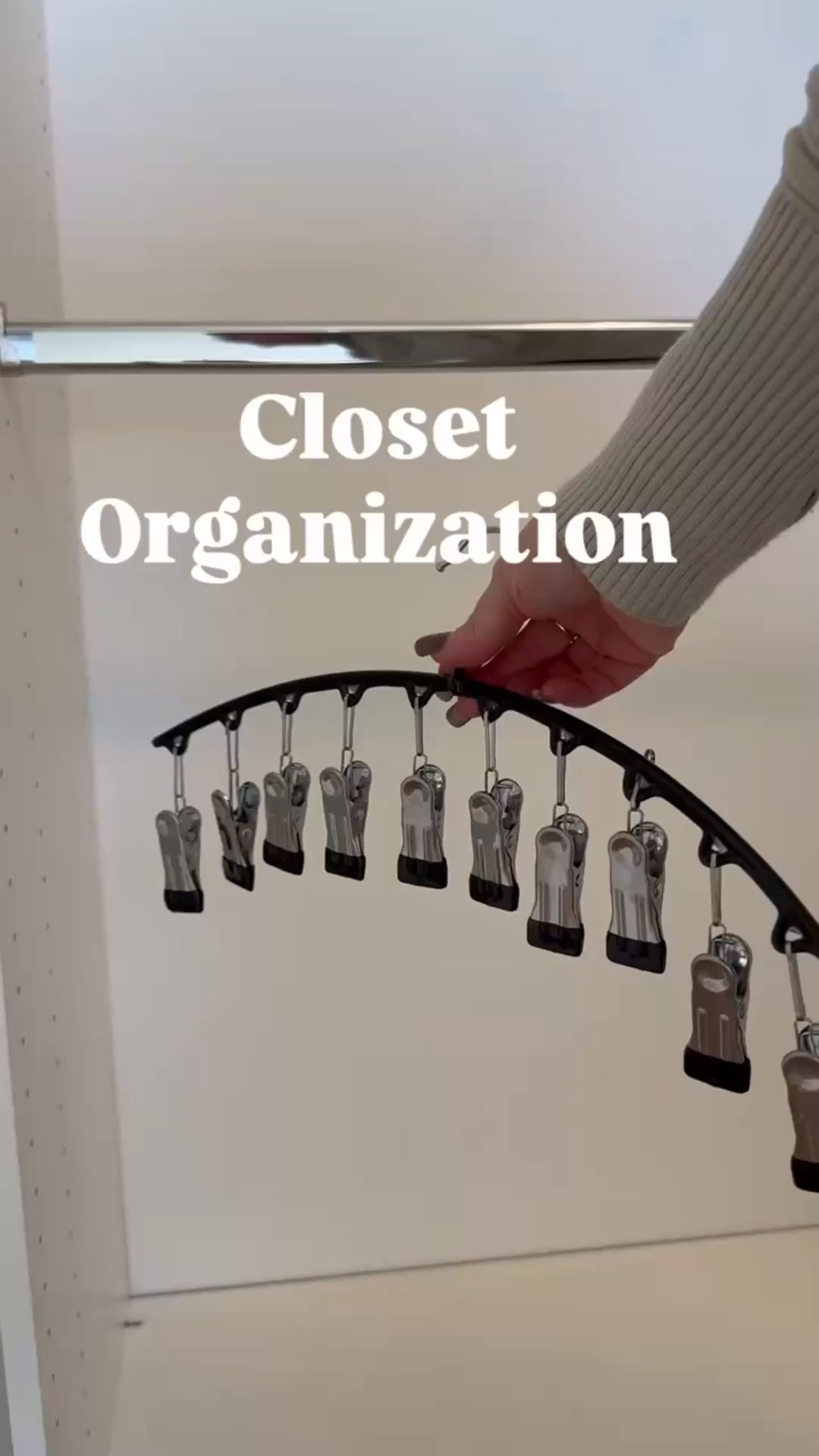 Amazon closet organization finds 🤌🏼

#LTKmomlife #LTKHome #LTKdayinmylife