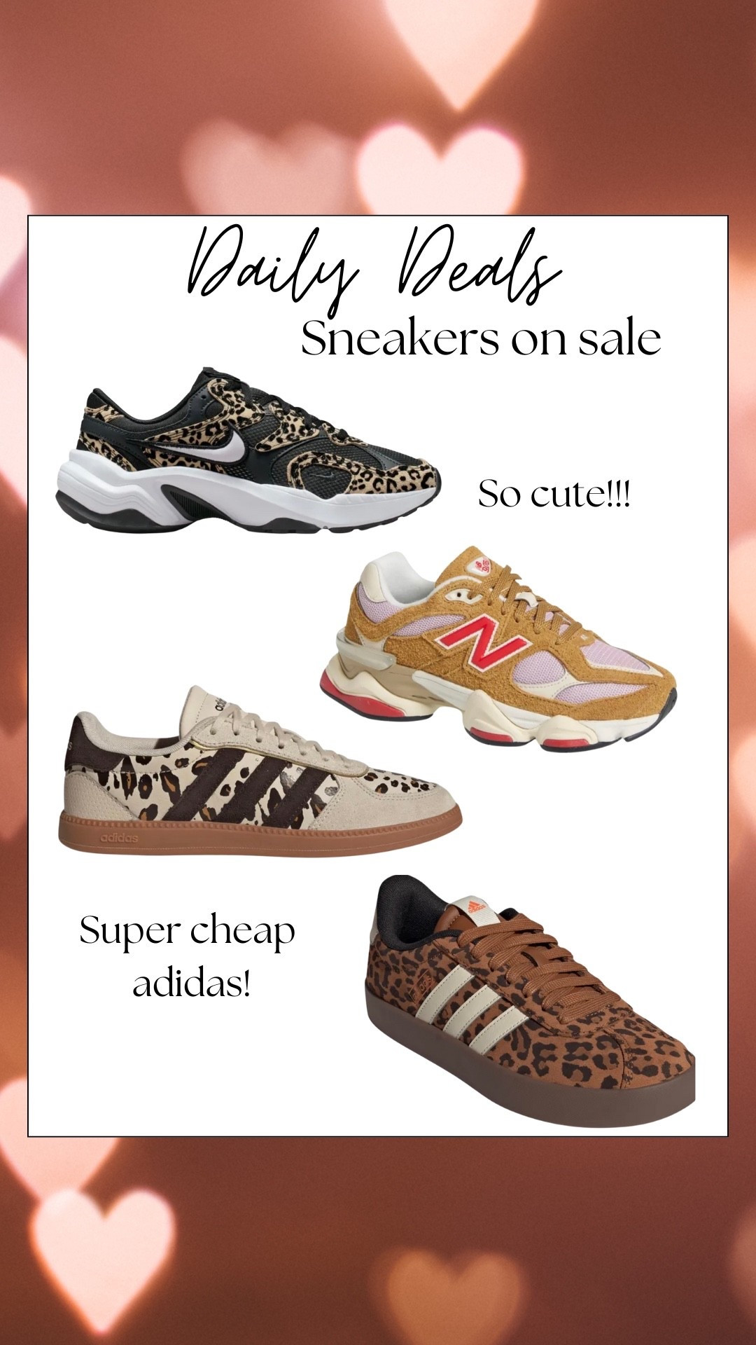 Sneakers on after Christmas sale! Clearance adidas. Sale on leopard adidas. Leopard nike sneakers. 

#LTKSaleAlert #LTKGiftGuide