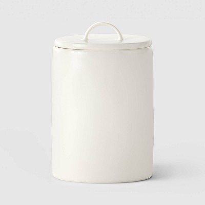 96oz Canister Aralia White Ceramic Large Cream - Threshold™ | Target