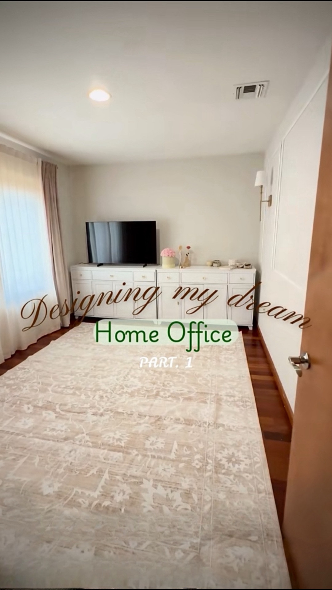 Shop my home office items. Rug, cabinets, sconces, tv, floor lamp 

#LTKGiftGuide #LTKHome #LTKFindsUnder100