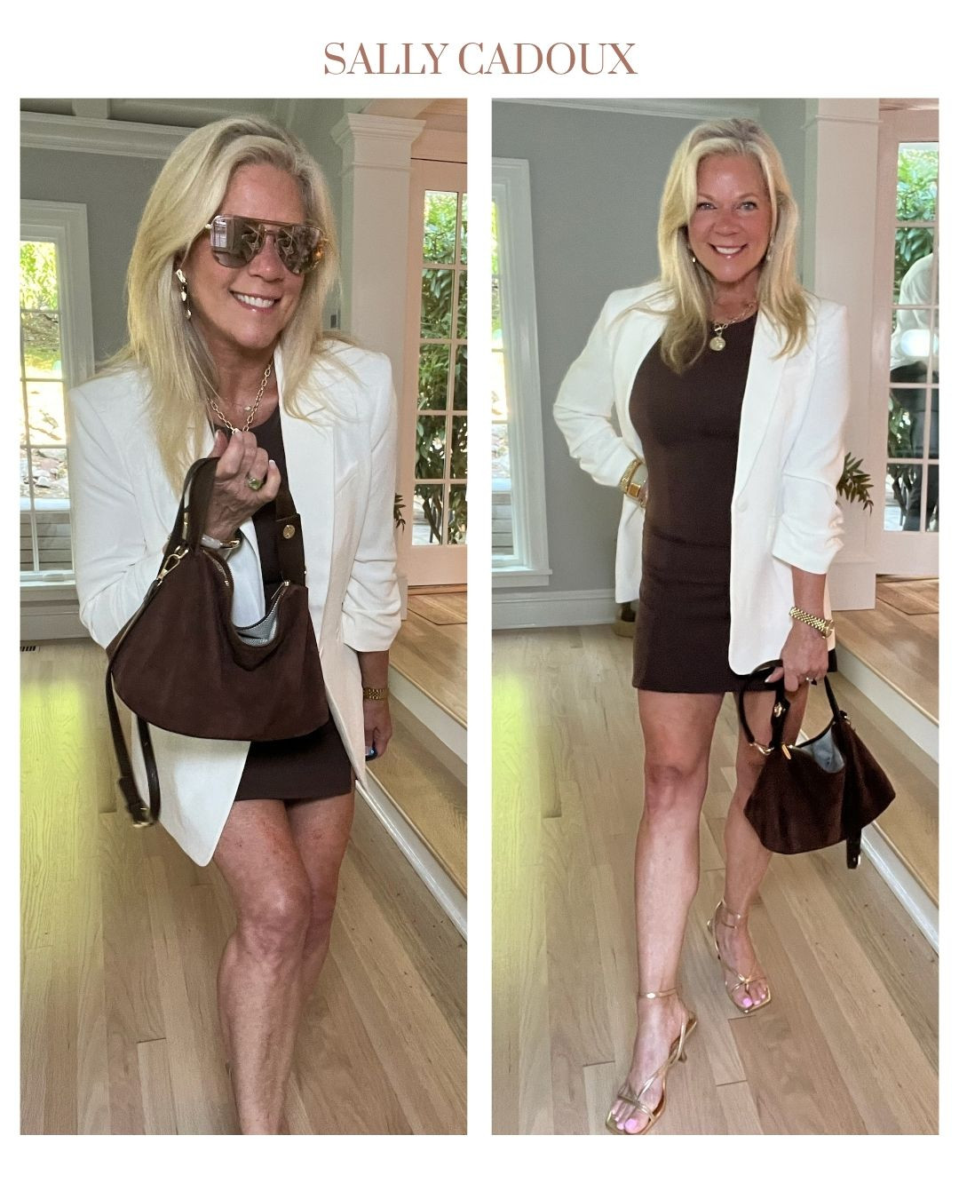 This blazer has become my "throw it on and instantly look pulled together" piece 😄🤎 Works over everything, especially this little brown dress — and with the Nordstrom Anniversary Sale going on, now's the time to grab it.
Linked below, similar finds attached too! 👇
#LTKstyle #LTKxNSale #NSale #LTKover50 #LTKfinds #BlazerAndDress 

 #LTKootd #LTKSeasonal #LTKOver40