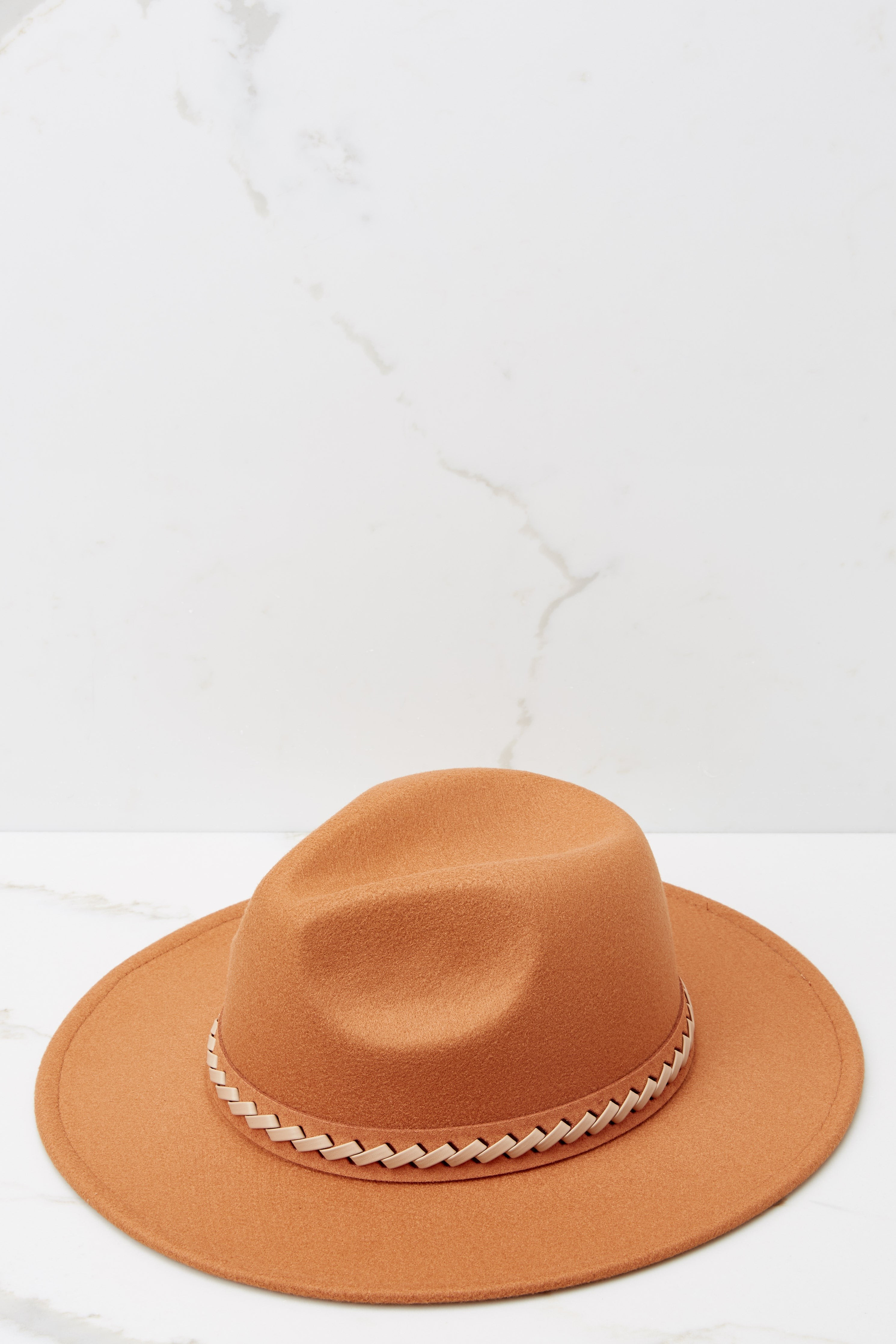 To The Races Tan Hat | Red Dress 