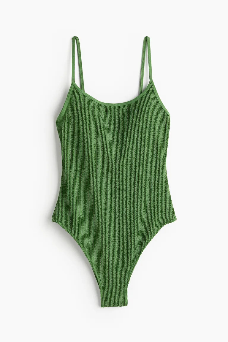 Padded-cup High-leg Swimsuit | H&M (US + CA)