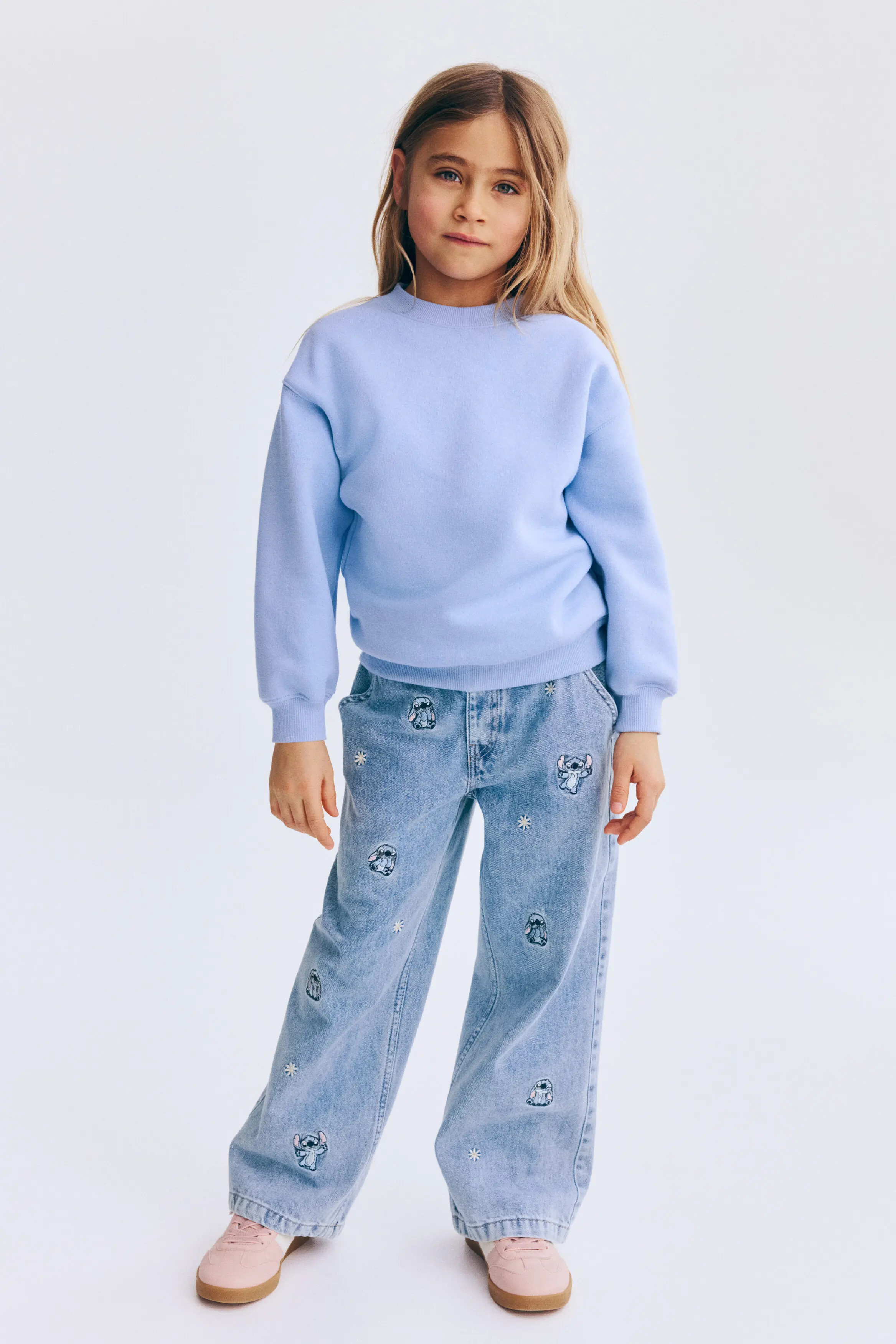 Wide-leg Jeans With Motif (Women) | Nordstrom | Nordstrom