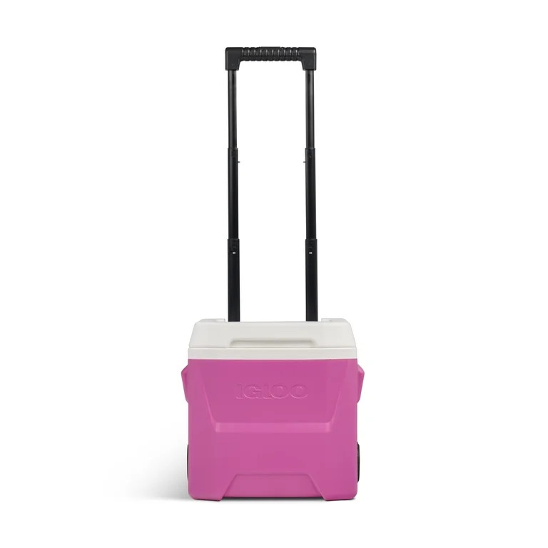 Igloo 16 QT Laguna Ice Chest Cooler with Wheels, Pink | Walmart (US)