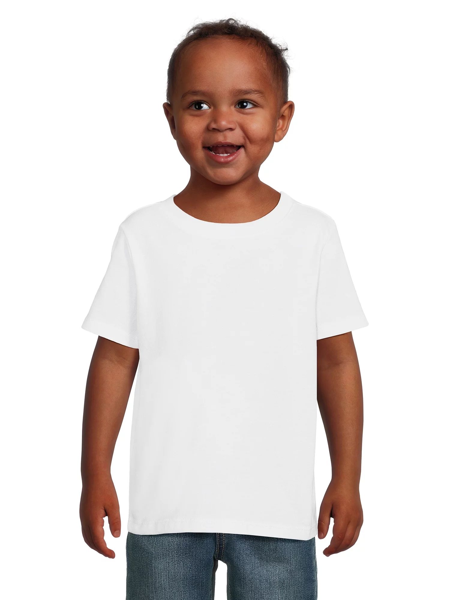 Garanimals Toddler Boy Short Sleeve Solid T-Shirt, Sizes 12M-5T | Walmart (US)