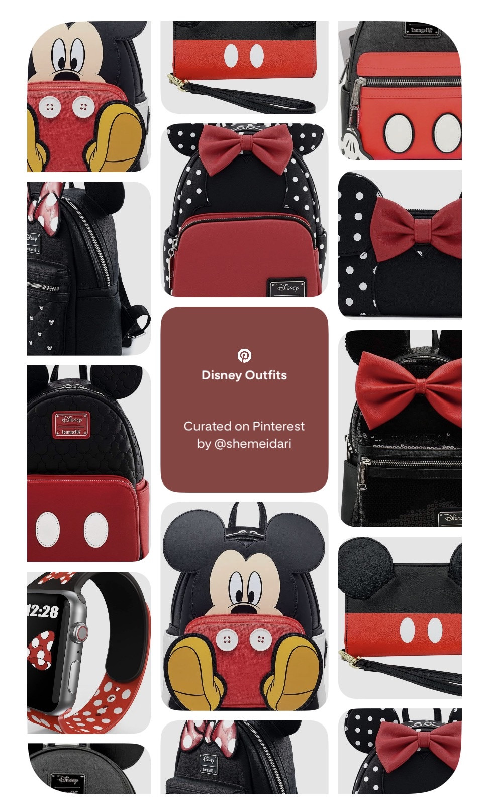 Super cute Disney Bags 

#disneyoutfit #disneytrip #disneybag #minibackpack #disneyworld #disneyland #disneycruise #mickey #minnie #travelbag 