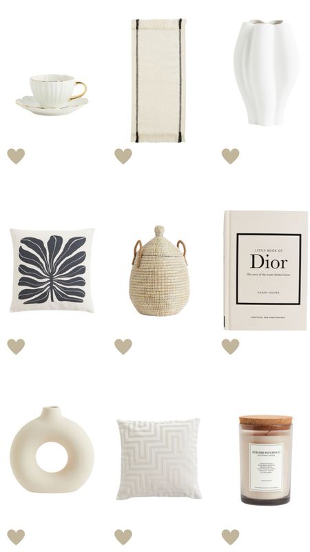 H&M home Finds 🤍 Dior book, basket, pillow, candles and more… #hm #dior #pillow #home 

#LTKSeasonal #LTKfindsunder100 #LTKeurope