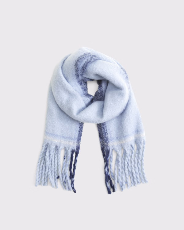 Women's Fuzzy Scarf | Women's New Arrivals | Abercrombie.com | Abercrombie & Fitch (US)
