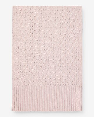 Honeycomb Knit Scarf | Express
