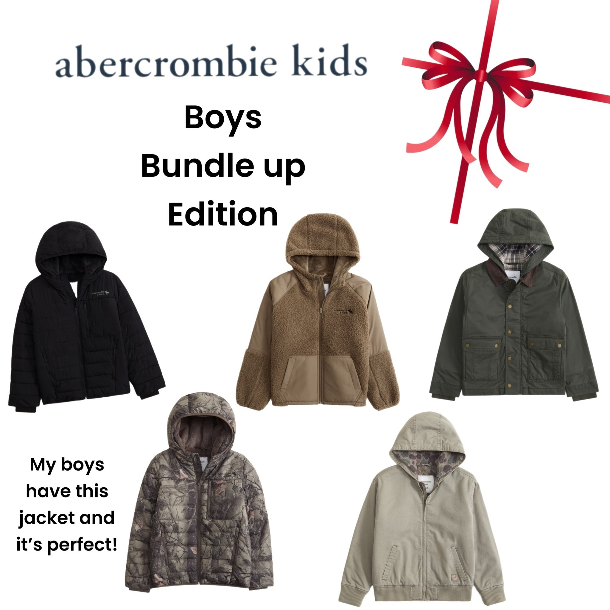 Abercrombie kids sale: boys jackets! 

#LTKKids #LTKSaleAlert #LTKCyberWeek