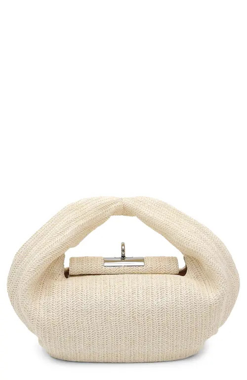 gu-de Boh Raffia Top Handle Bag in Vanilla at Nordstrom | Nordstrom