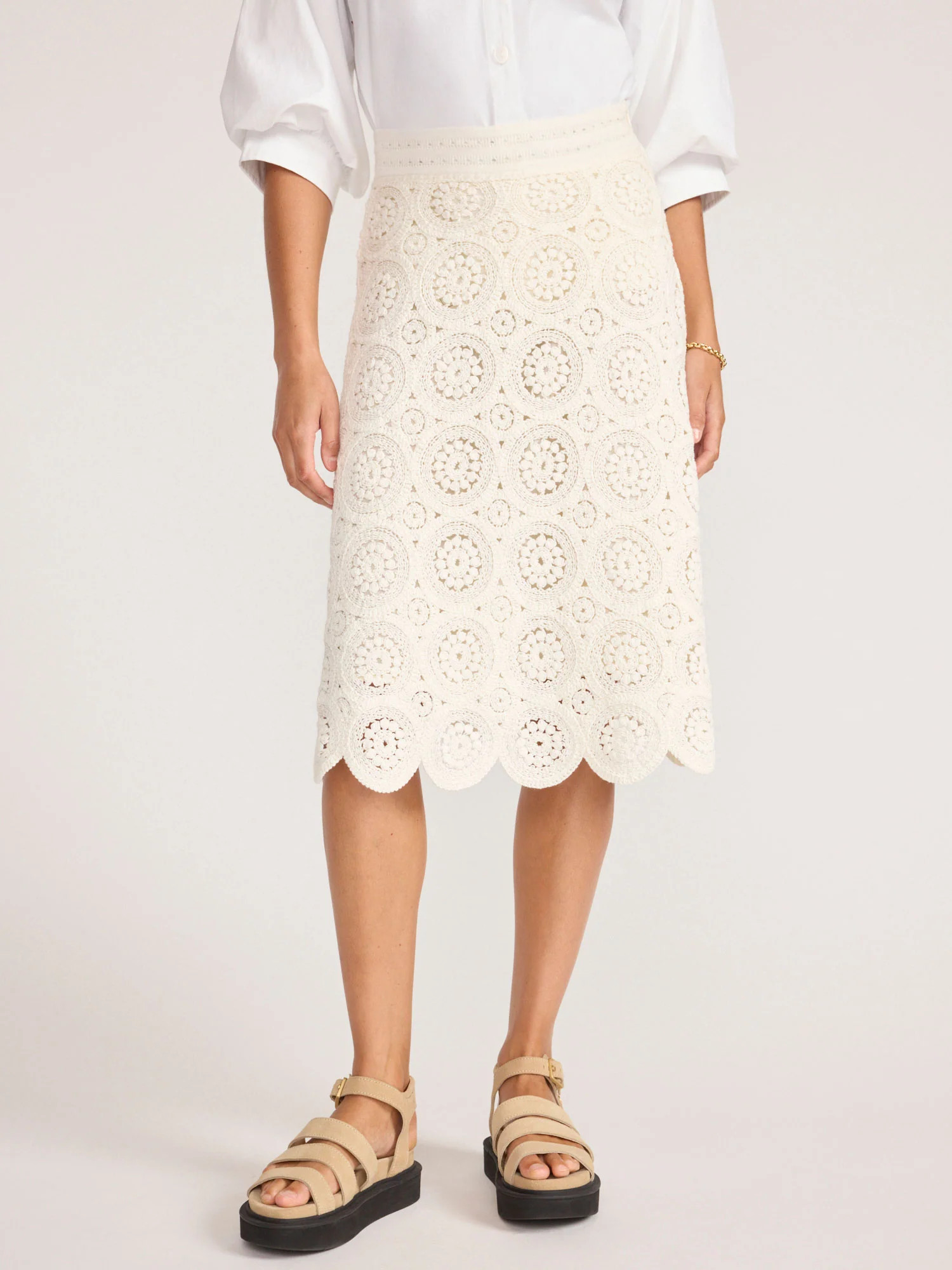 Women's Ellis Skirt in Ivory | Brochu Walker | Brochu Walker