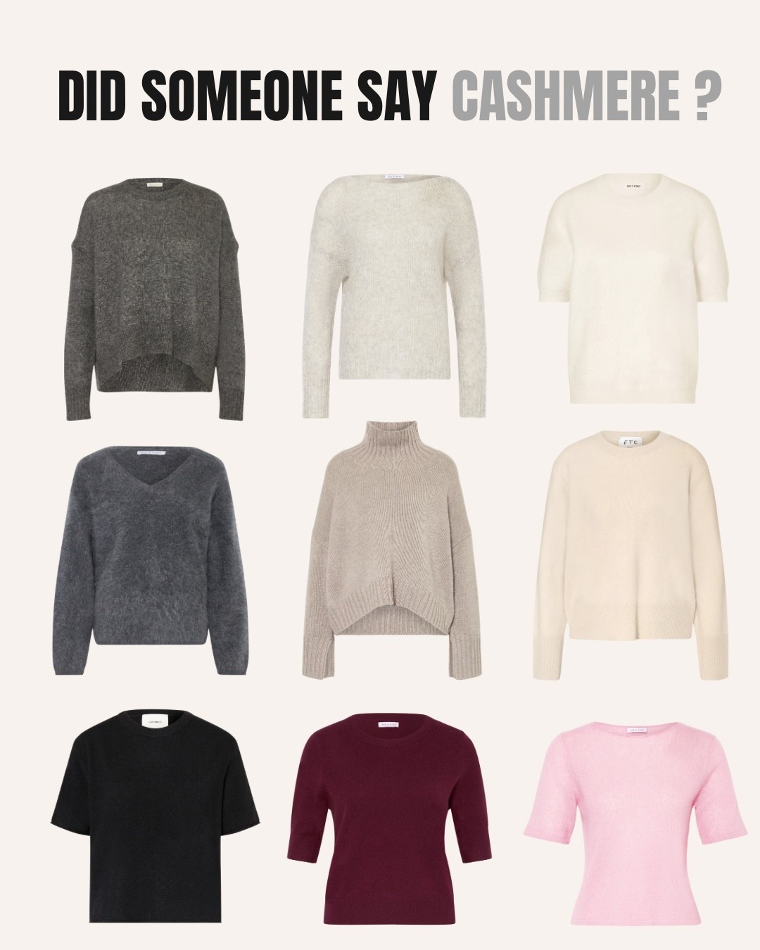 CASHMERE 🤍

#LTKFashionMonth #LTKluxury #LTKdeutschland