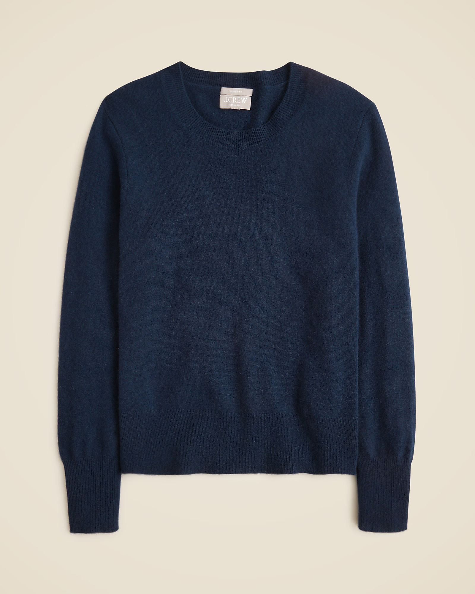 Cashmere classic-fit crewneck sweater | J. Crew US