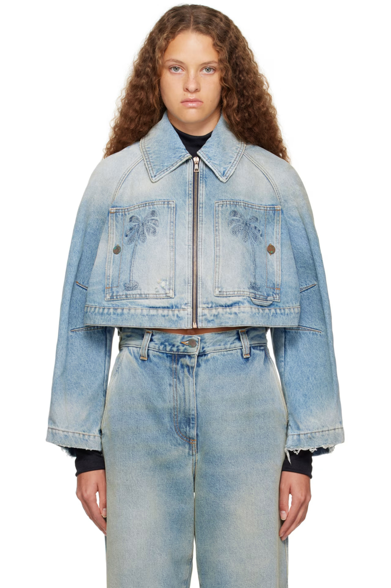 Blue Paris Denim Jacket | SSENSE