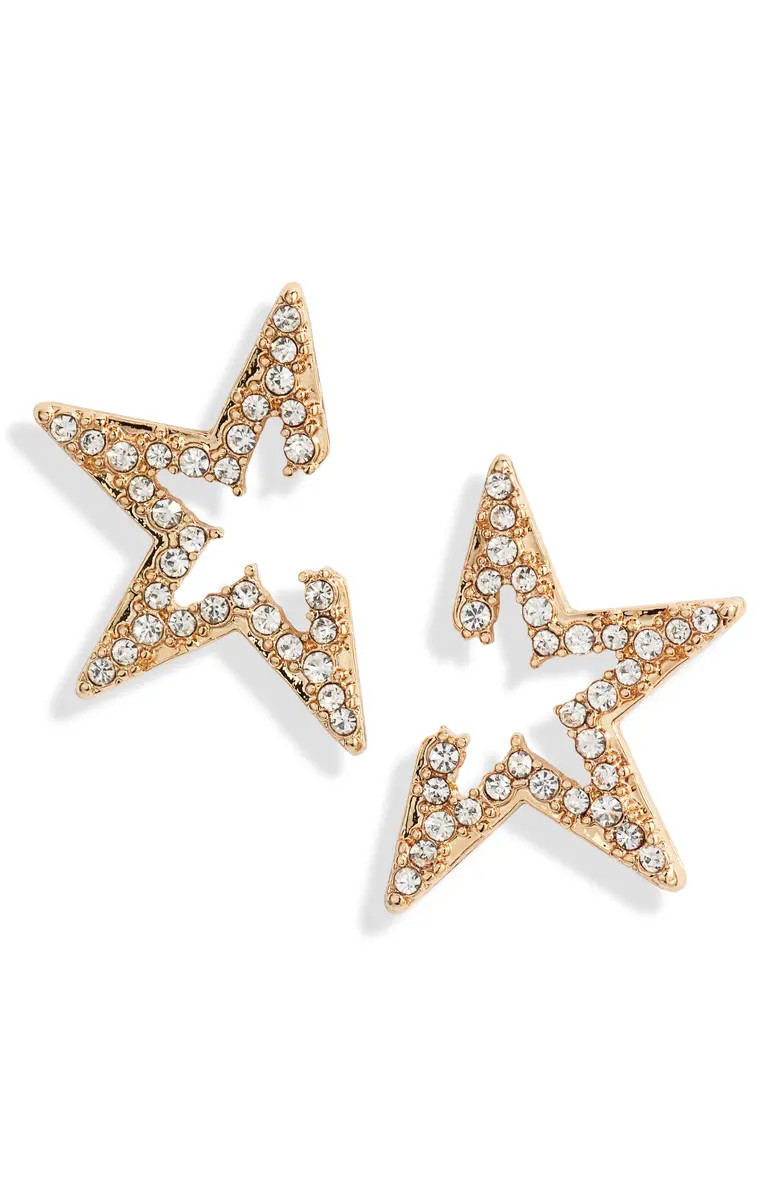Star Light Crystal Embellished Stud Earrings | Nordstrom