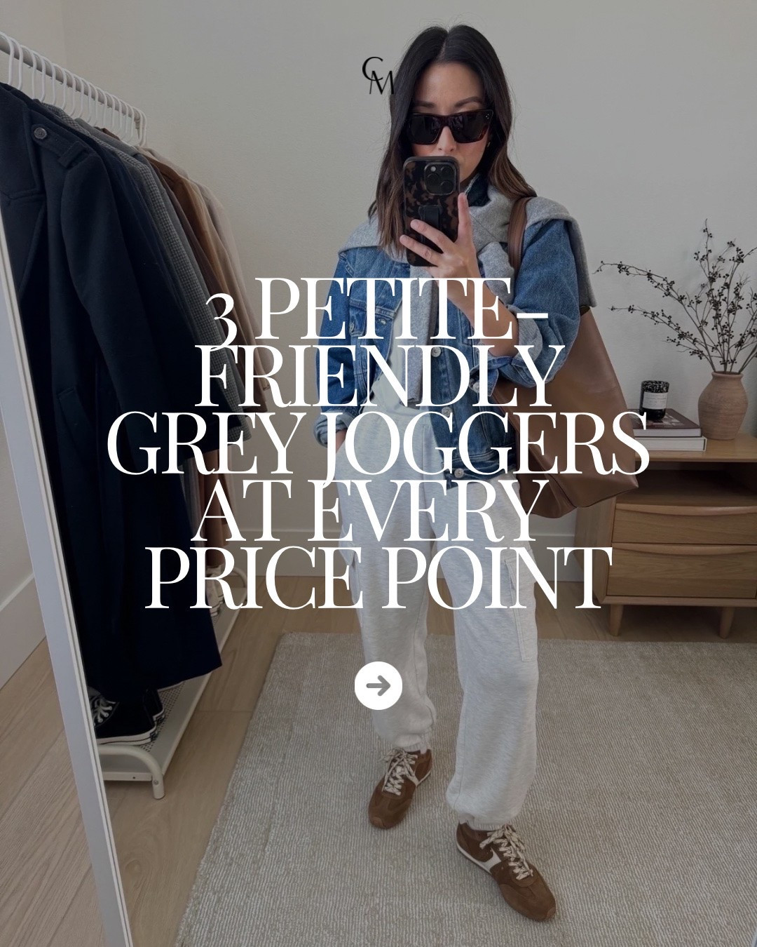 3 petite-friendly grey joggers at every price point ☁️ 

love my varley cargos- petite-friendly and so unique. in the xs.

i also love the everlane luxe barrel sweats- fit full length on petites

#LTKmomlife #LTKPetite #LTKOver40