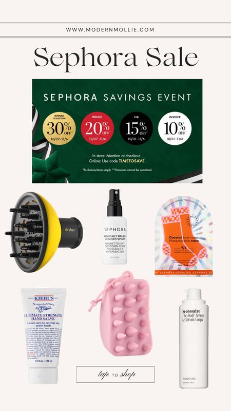 The Sephora Sale ends tomorrow 🎉 Final chance to save! Here’s what I picked up 💛

#LTKHoliday #LTKHolidaySale #LTKbeauty