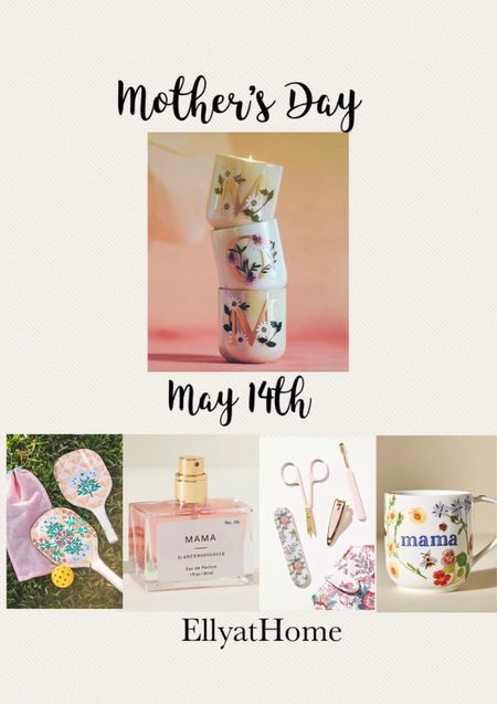 Mother’s Day is coming up! Beautiful monogram spring fragrant candles at Anthropologie! Or choose pickle ball set, perfume, cologne, manicure set, best selling mugs. Choose a favorite scent in beautiful, hand painted vessels. Monogram candles, gift sets. Perfect for a Mother’s Day gift or in your home. Bathroom, bedroom, kitchen, dining room, living room. Home decor accessories. Free shipping at $50


#LTKGiftGuide #LTKfamily #LTKhome