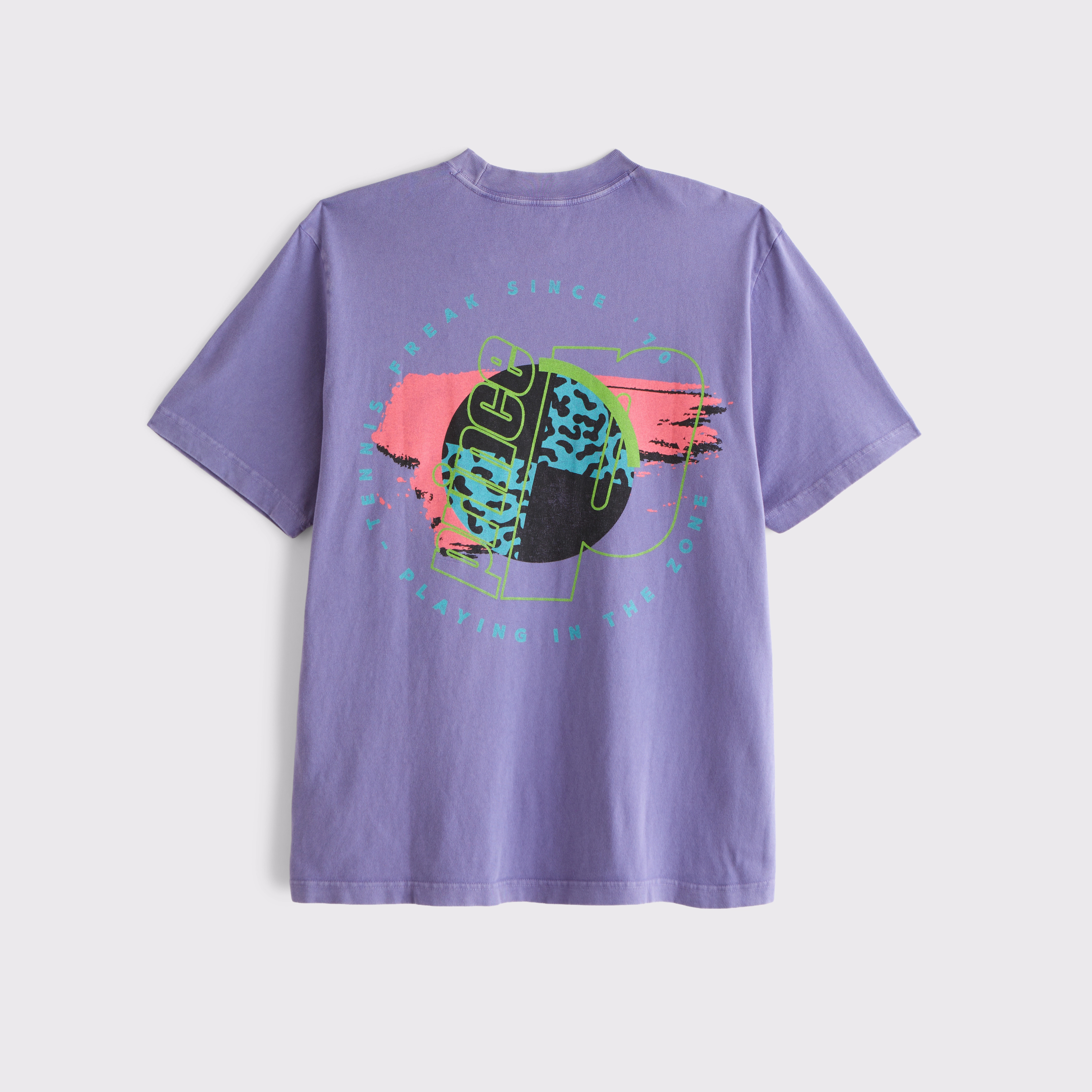 Prince Tennis Vintage-Inspired Graphic Tee | Abercrombie & Fitch (US)