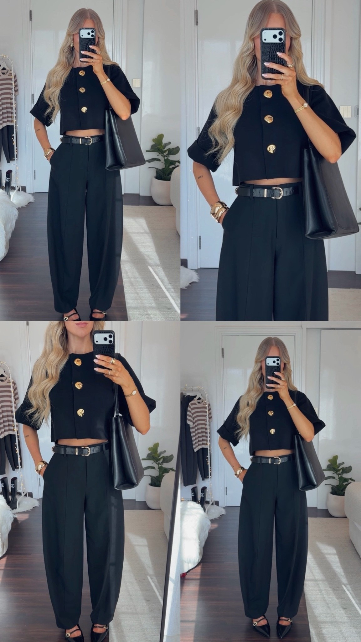 ZARA NEW-IN OUTFIT INSPO🖤✨ wow how gorgeous is this new cardigan from Zara😍 It’s perfection!🙌🏻 The material is thicker and its very high quality you can feel right away . Such an amazing cardigan for fall- I wish they would have it in more colors but the black one is already so beautiful! I’m wearing size S in the cardigan and size XS in the pants! The pants are such a good fit I showed you them before with a olive knit shirt. They are also very good for the office😍🫰🏻 I am 1,70m tall for reference and they are a perfect length for me.

#LTKFashionMonth #LTKstyletip #LTKautumn
