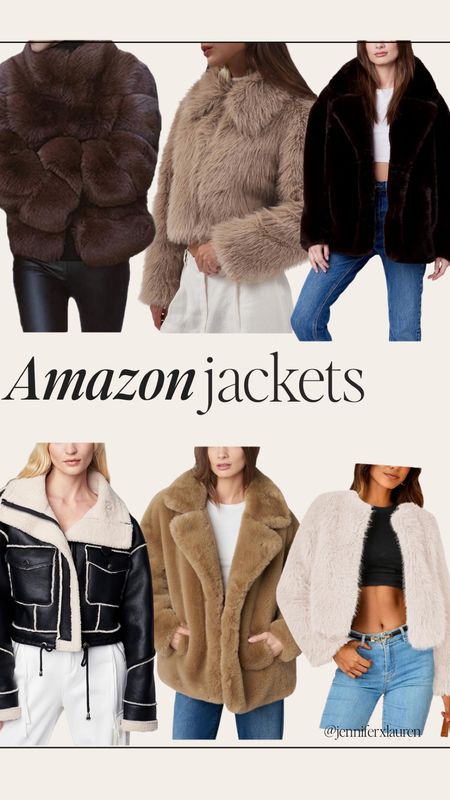 Faux fur trend- Amazon jackets

Amazon fashion, Amazon home, Amazon coats, Amazon favorites, what to wear, winter Amazon 

#LTKfindsunder50 #LTKstyletip #LTKSeasonal