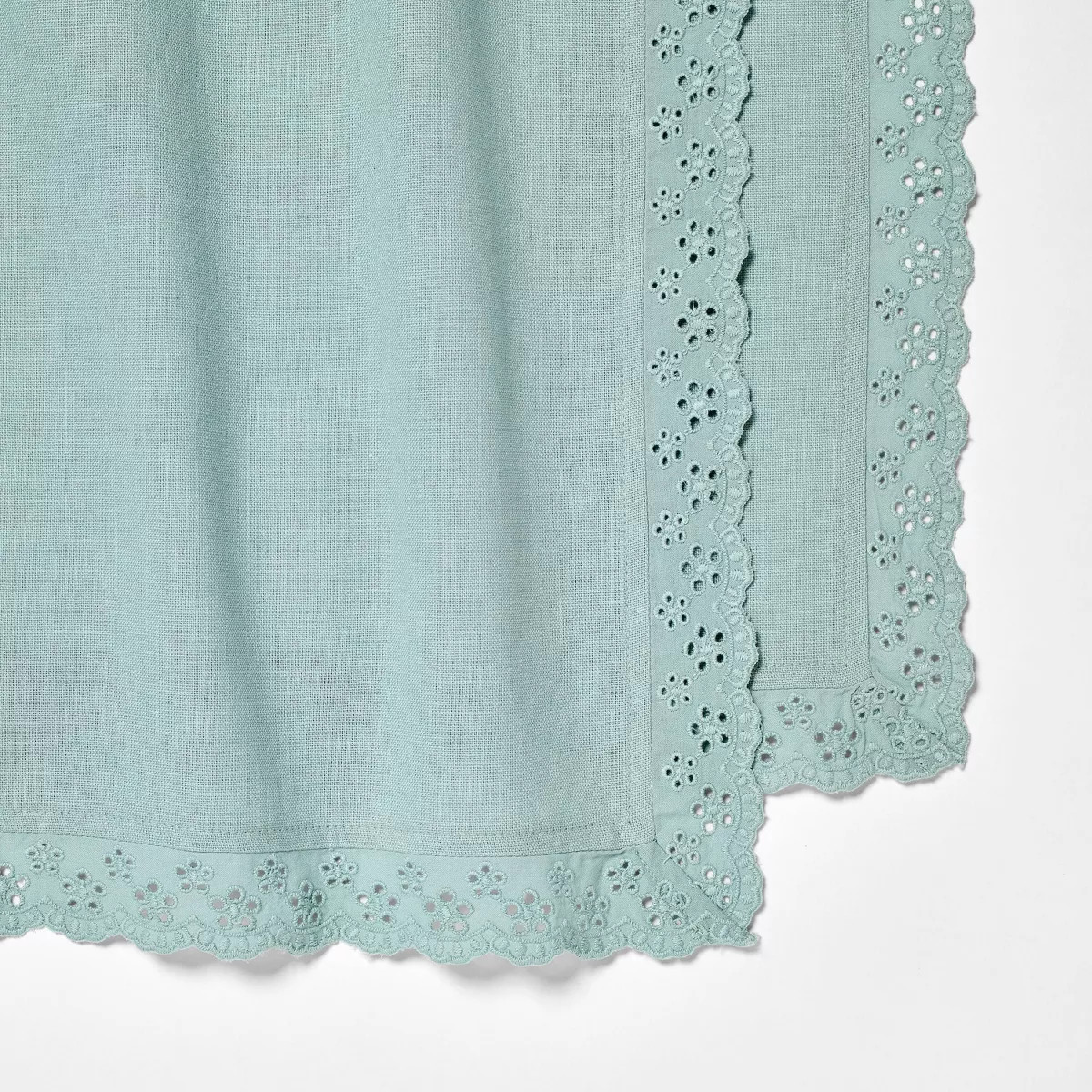 2pc Eyelet Trim Napkins Blue - Threshold™ designed with Studio McGee | Target
