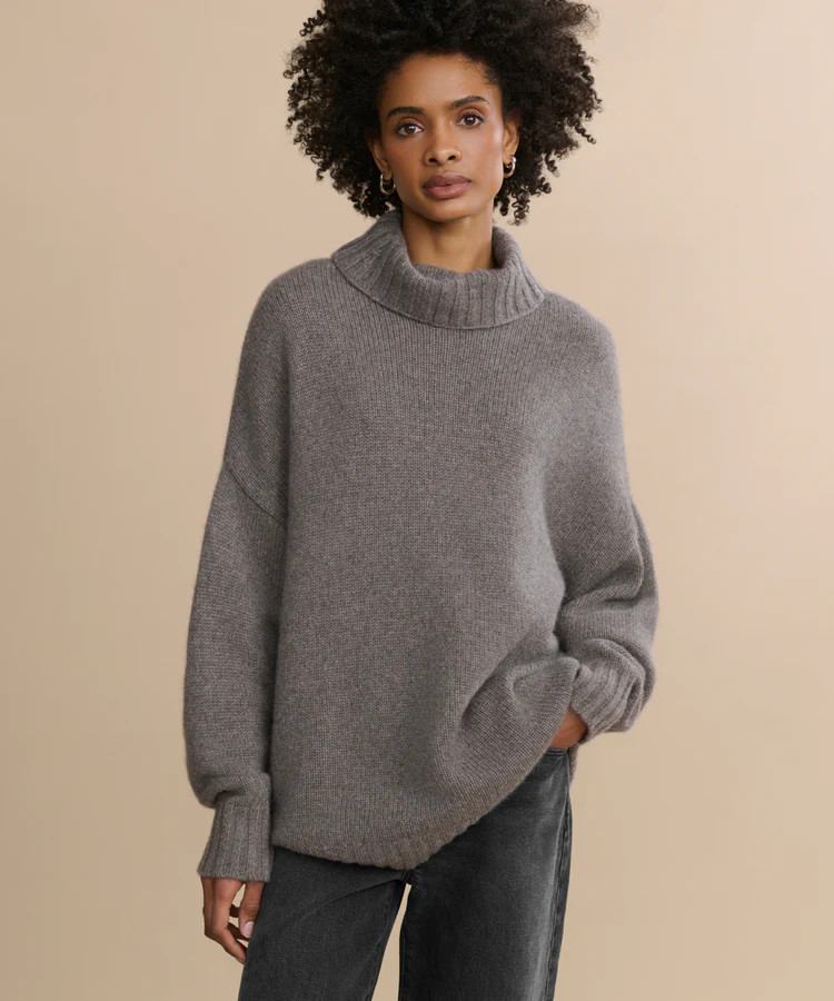 Cashmere Porter Turtleneck | Jenni Kayne