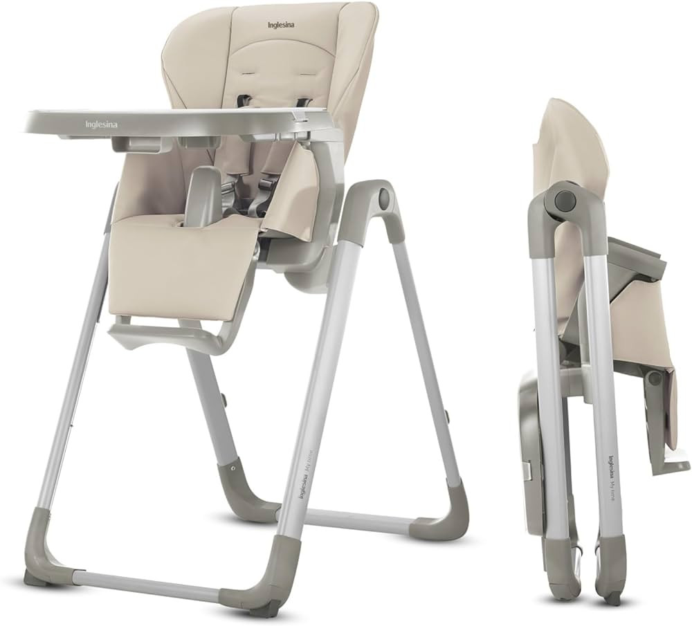 Inglesina My time Highchair, Butter - Adjustable High Chair for Babies & Toddlers, 4 Height & 3 R... | Amazon (US)