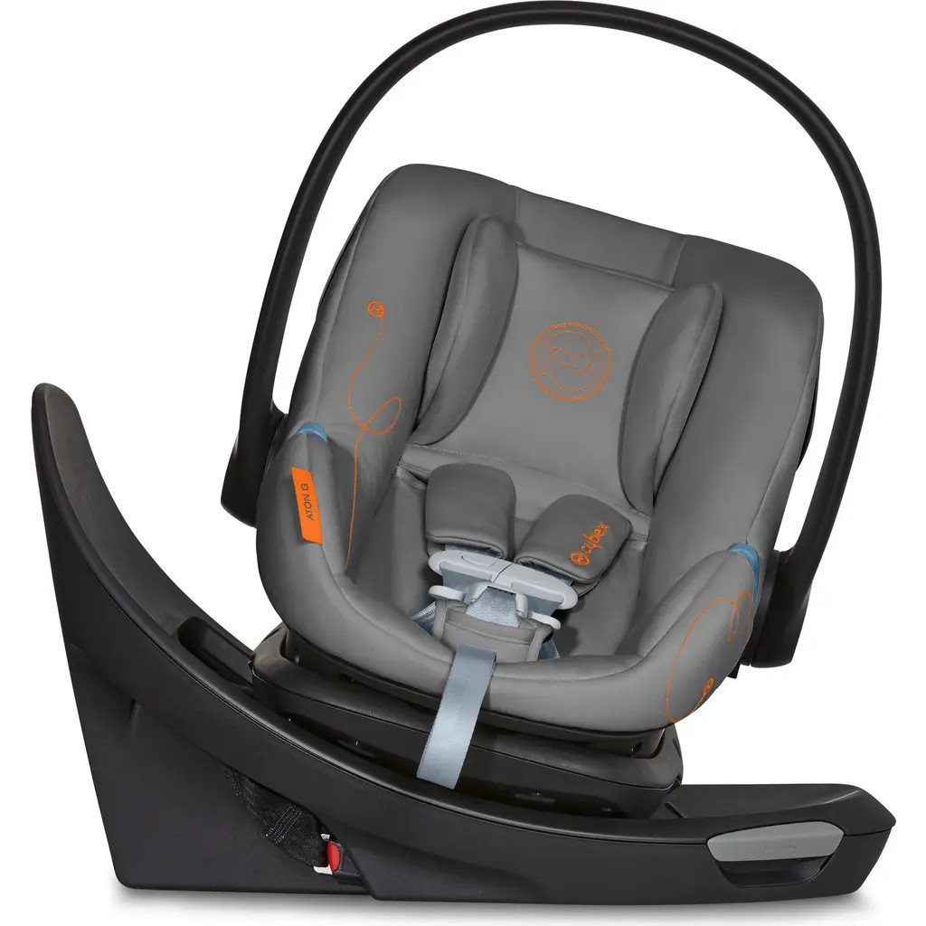 CYBEX Aton G Swivel Car Seat in Lava Grey at Nordstrom | Nordstrom