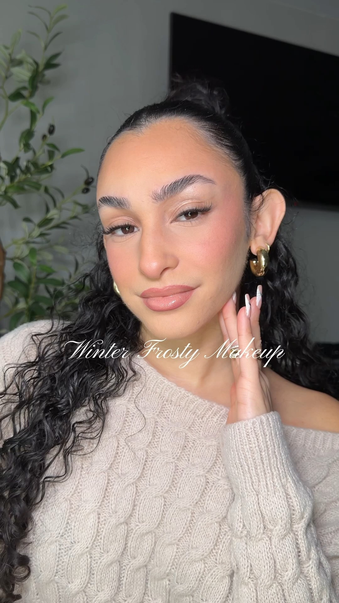 A frosty winter inspired makeup look with super pink blush for that cold look and glistening eyes 

#LTKgrwm #LTKBeauty