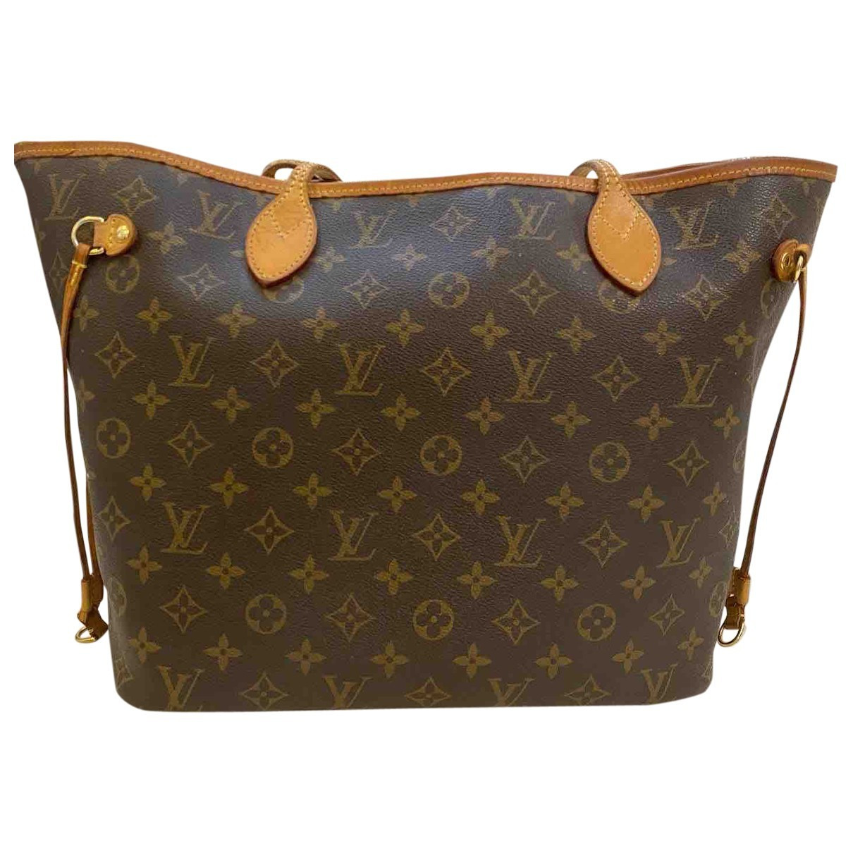 Louis Vuitton Neverfull Anthracite Cloth Handbags | Vestiaire Collective (Global)