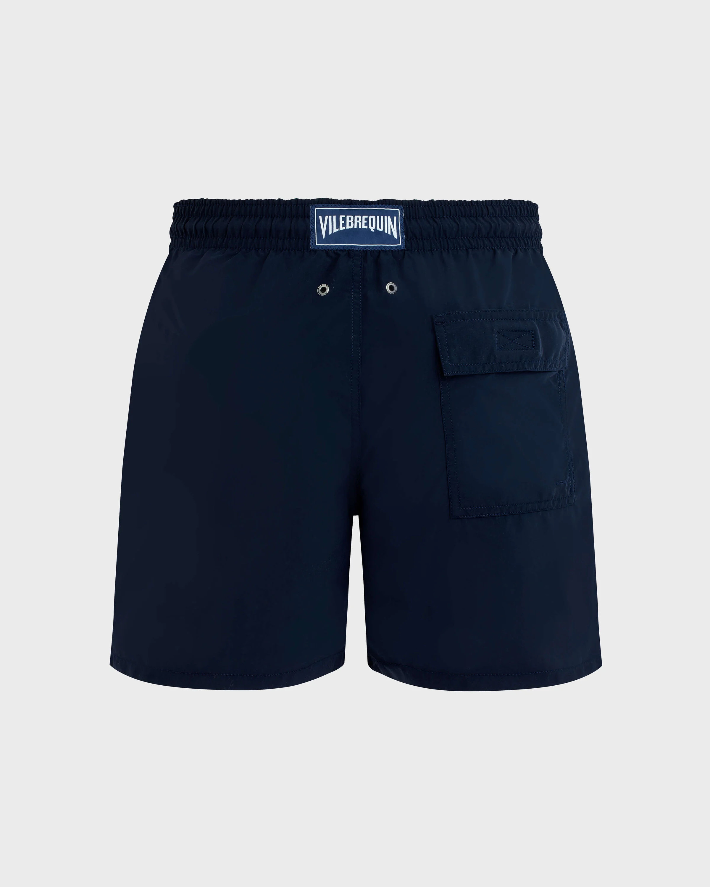 Men Swim Trunks Solid - Blue Navy | Vilebrequin (US)
