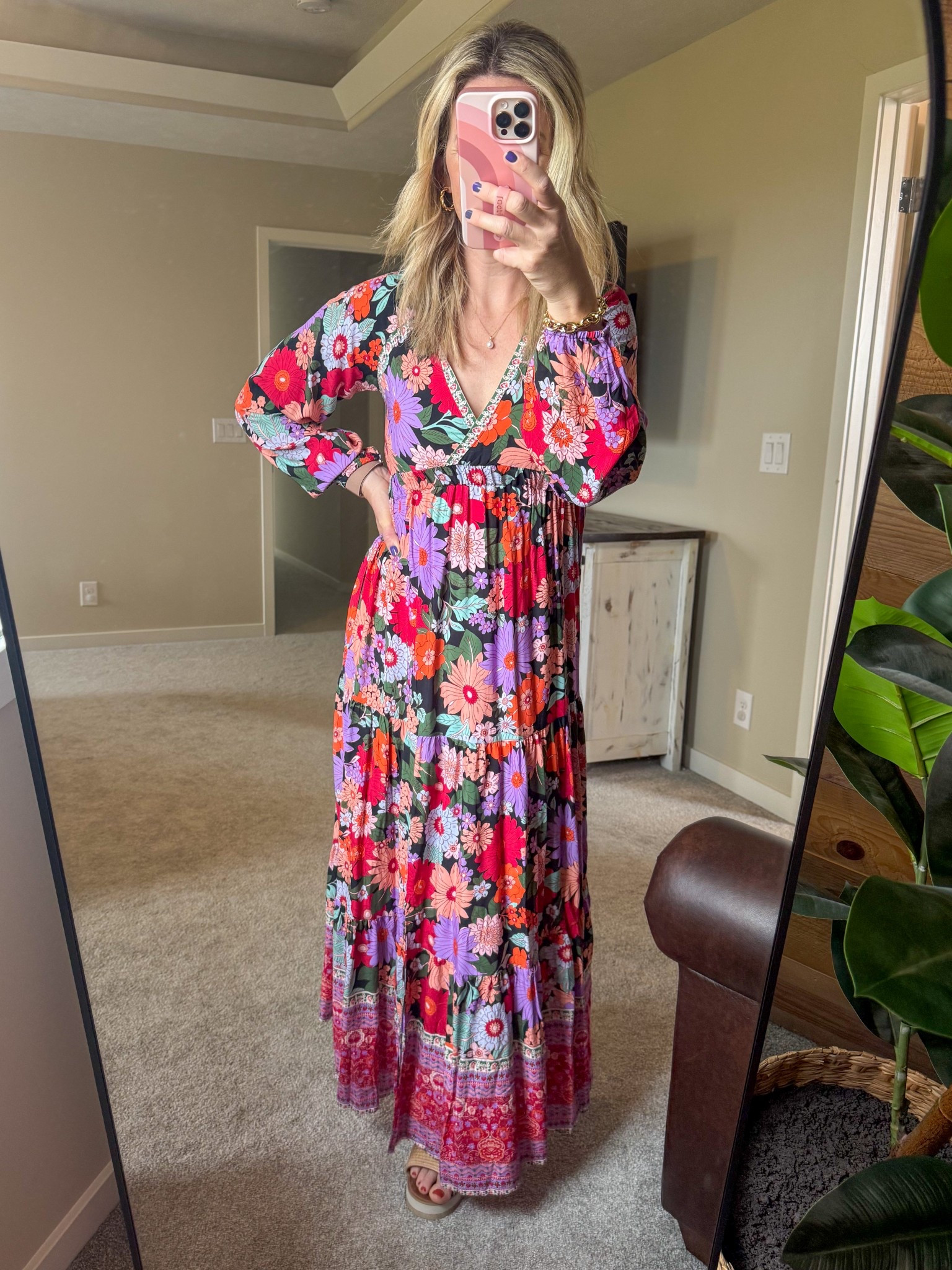 Amazon spring floral maxi dress 

#LTKFindsUnder50 #LTKStyleTip