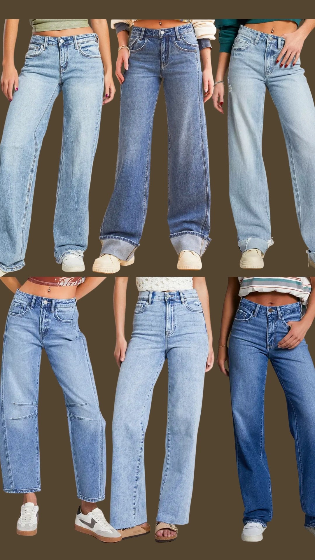 Recent jeans I’m loving and purchased for Fall! They come in an extra long length too for my fellow girlies with long legs too! 😍 🙌 🤎