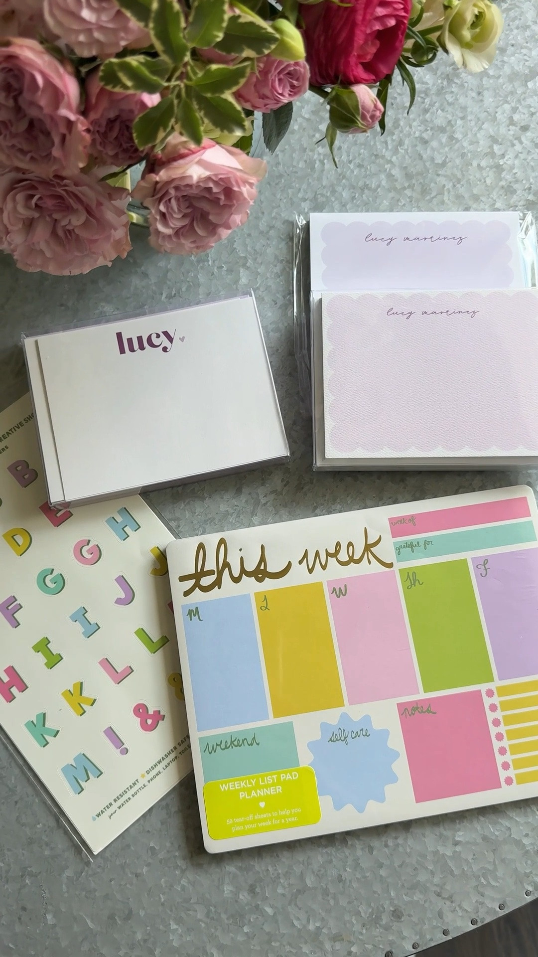 New from joy creative shop! Use code: andrea10 for 10% off🩵 got these for my stationery obsessed niece for back to school!

#LTKKids #LTKSeasonal
