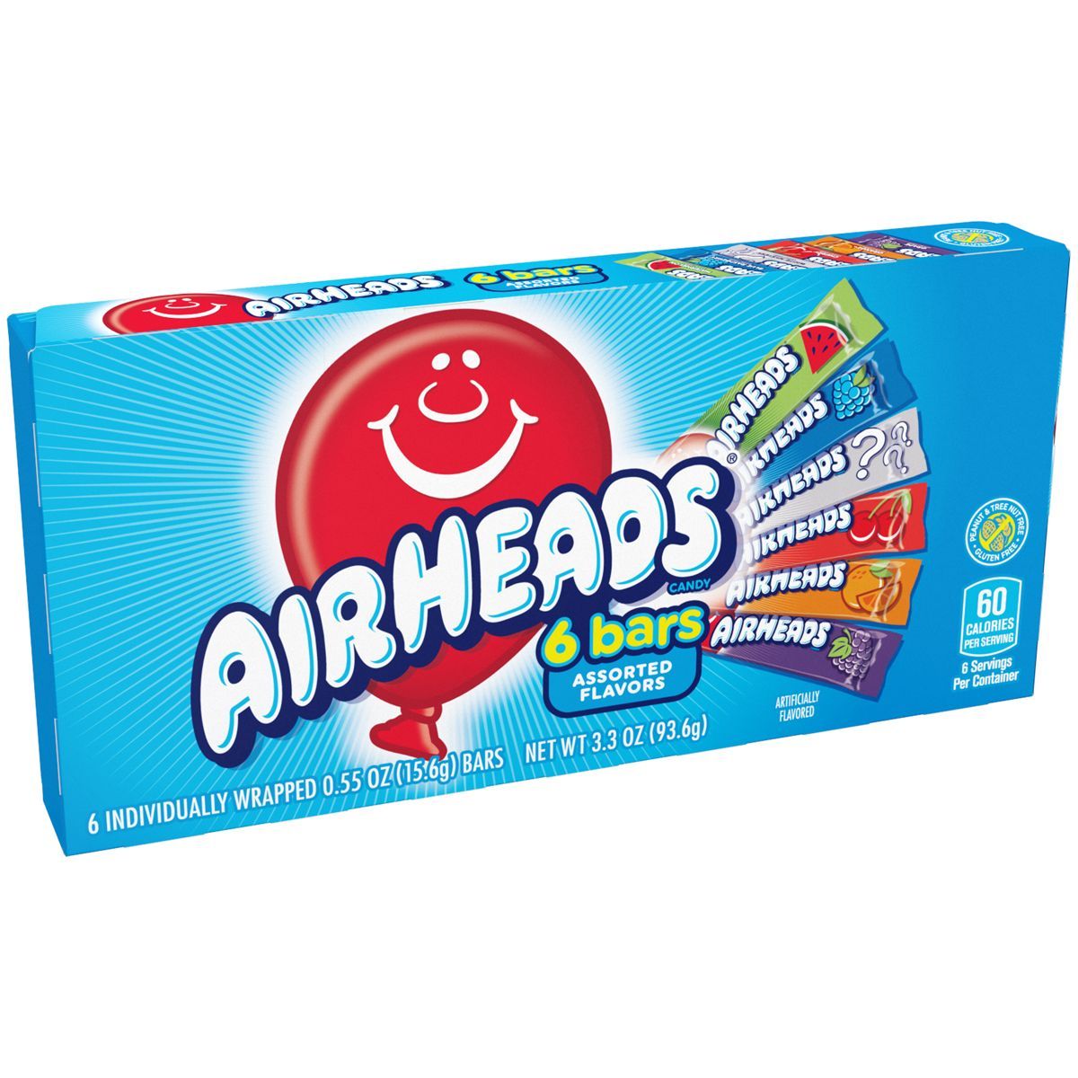 Airheads Theater Box Candy - 3.3oz/6ct | Target