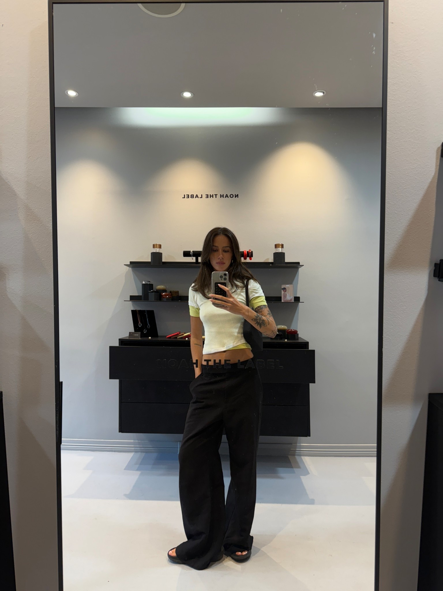 Top - Christopher esber, wearing a size XS 
Pants are Camilla and Marc Boston pants, they aren’t in stock anymore but I’ve linked some similar cheaper alternatives xx 