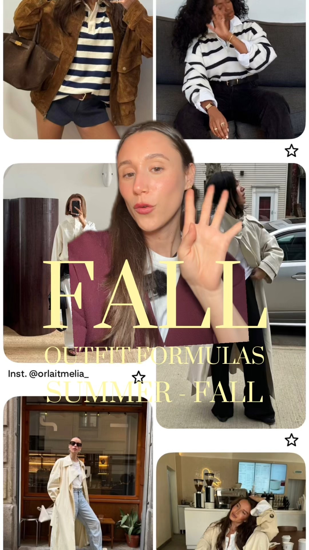 Outfit formulas you should try to transition from summer to falll