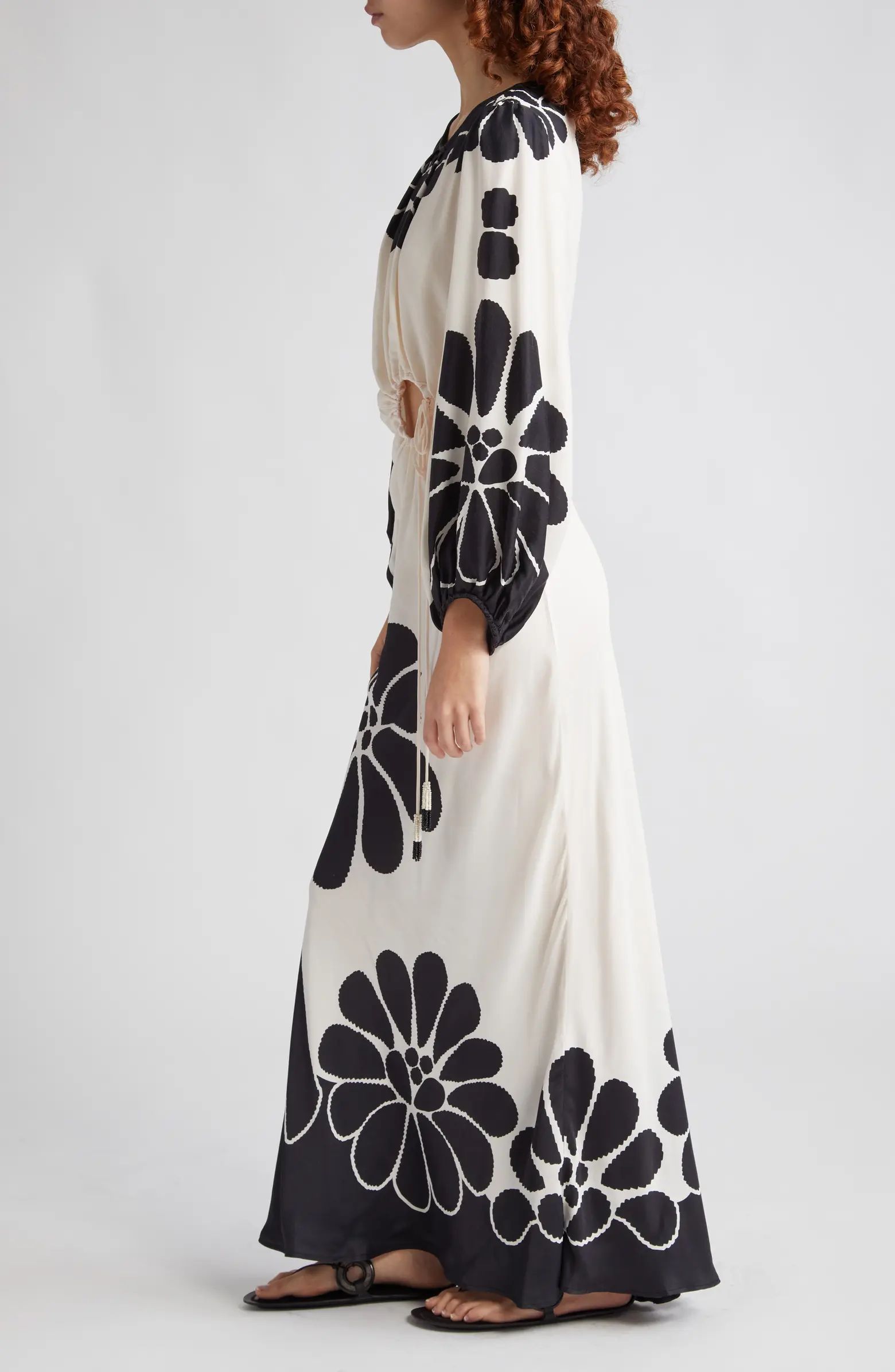 Palermo Cutout Long Sleeve Maxi Dress | Nordstrom