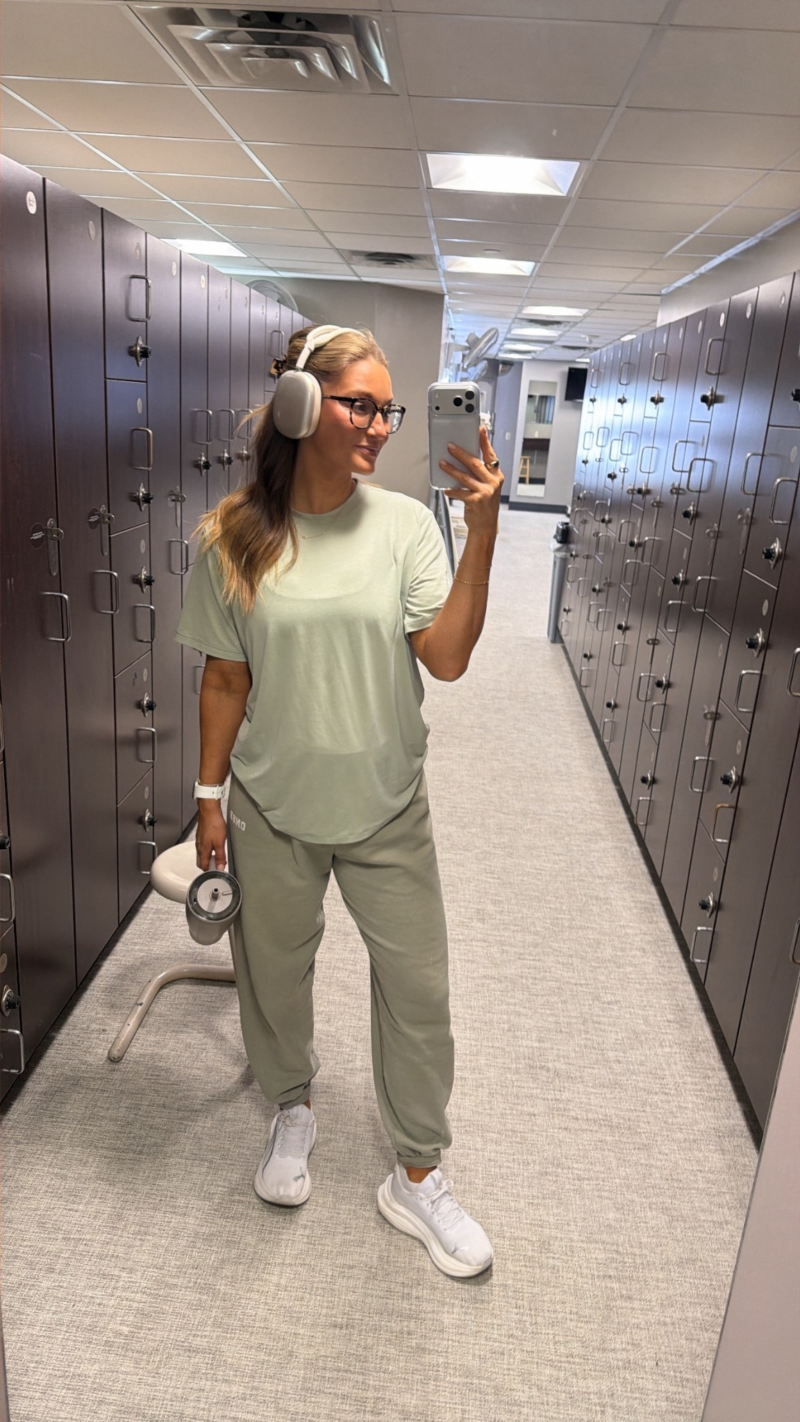 Size medium long pants and 8 in the tshirt (sized up for the oversized fit!) 



#LTKTall #LTKSeasonal #LTKActive