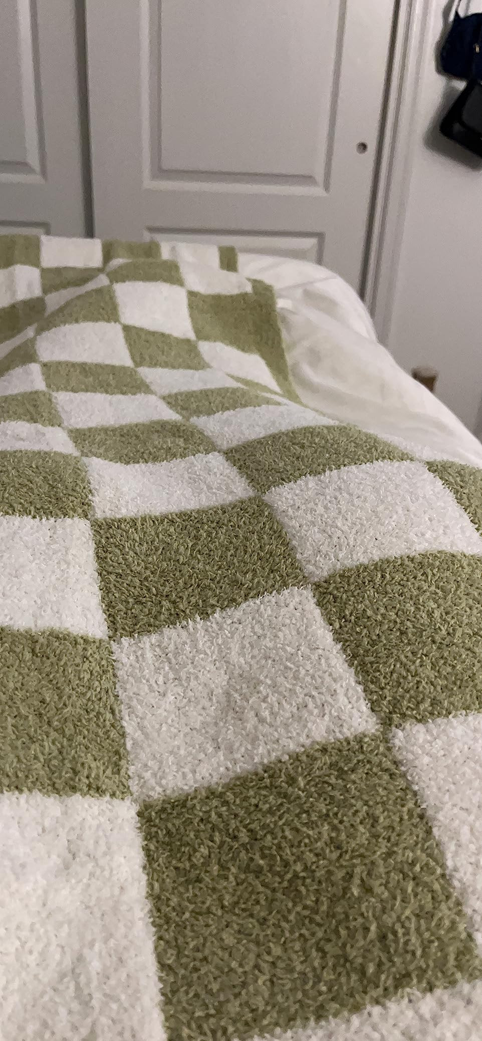 YIRUIO Throw Blankets Checkerboard Grid Chessboard Gingham Warmer Comfort Plush Reversible Microf... | Amazon (US)