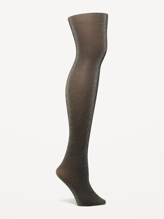 Semi-Sheer Control-Top Tights for Women | Old Navy (US)