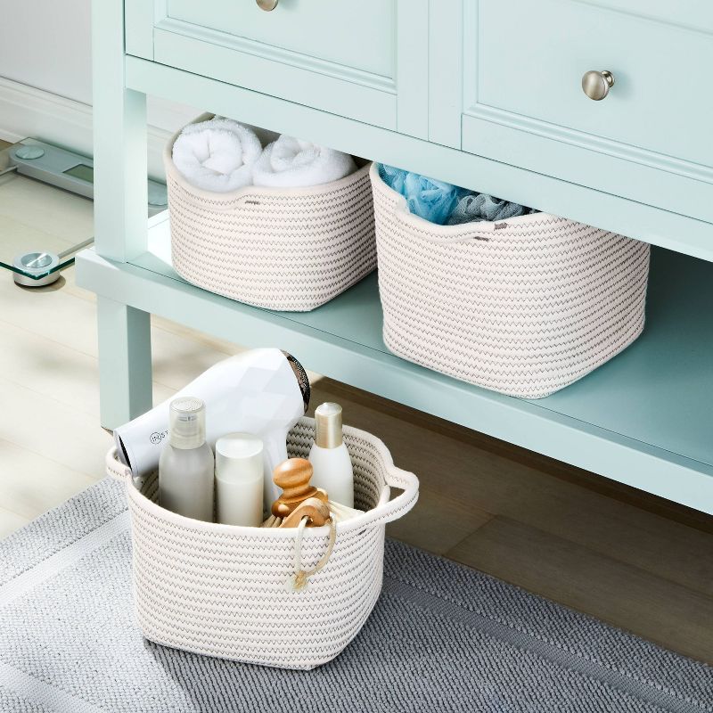 Bath Basket Crate Off White - Brightroom™ | Target