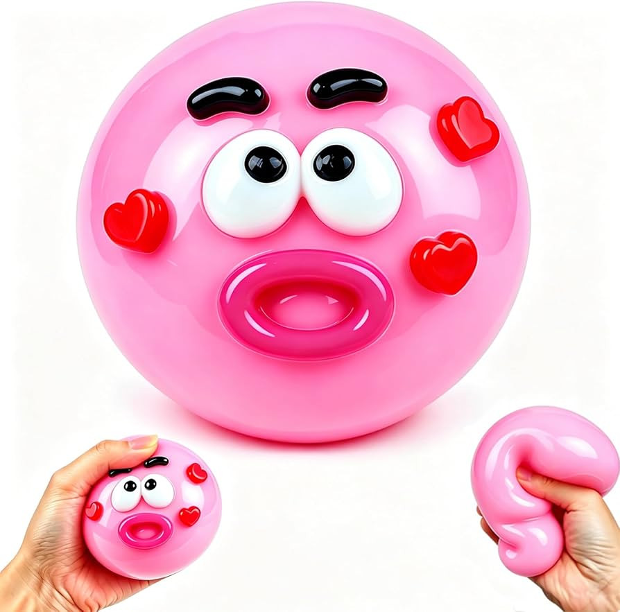 Smushers Squishy Fidget Toy, Interchangeable Dog Face Swap Stress Relief Sensory Squeeze Toy, Dog... | Amazon (UK)