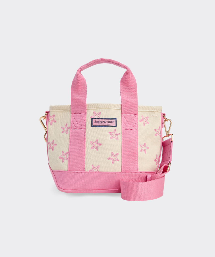 Mini Embroidered Heritage Tote | vineyard vines
