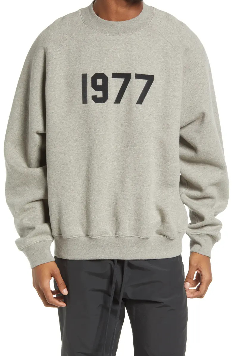 Essentials Cotton Blend Crewneck Sweatshirt | Nordstrom