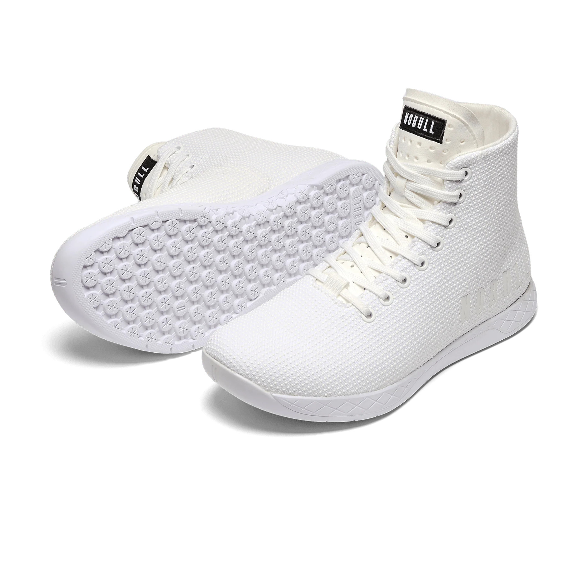 Women's White Outwork High-Top Shoes | NOBULL | NOBULL