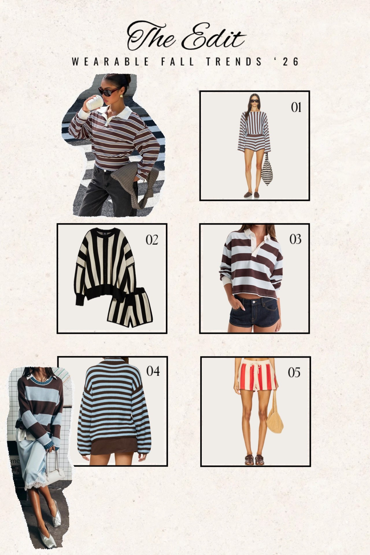 Wearable fall trends | Stripes 

#fallstyle #stripes #outfit #polo #rugby

#LTKootd #LTKgrwm #LTKOver40